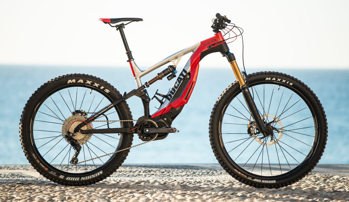Así es la primera e-MTB de Ducati