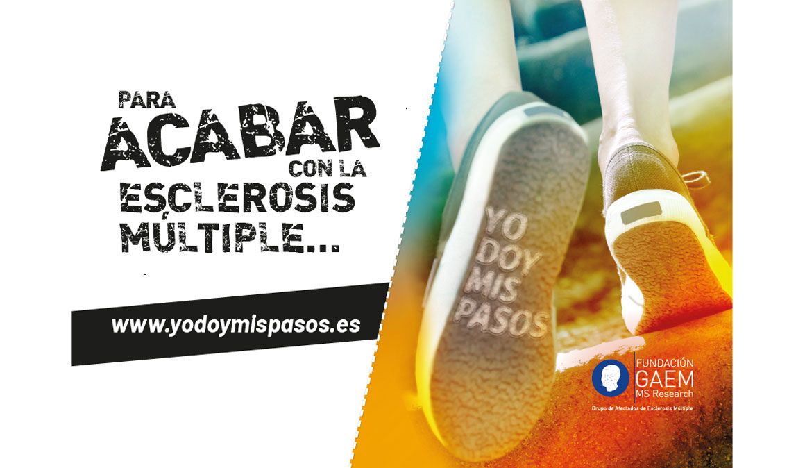 Yo Doy mis Pasos. La campaña contra la esclerosis múltiple que puedes apoyar haciendo kilómetros
