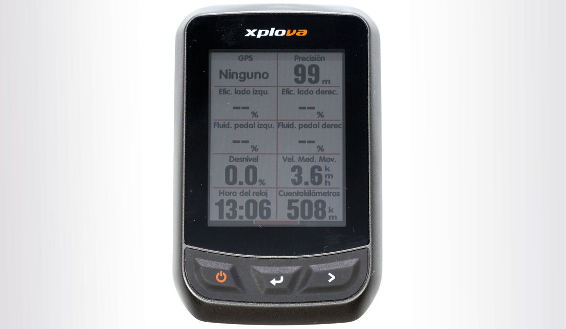 Ciclocomputadores-GPS 2019: Xplova X3