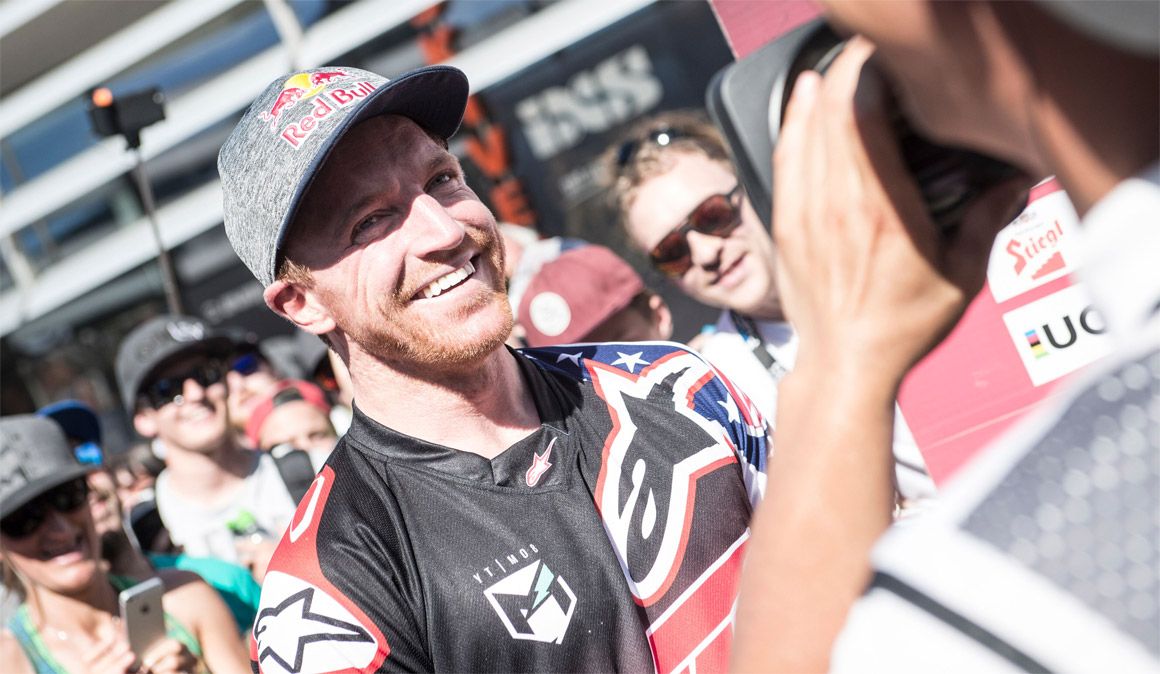 Campus Aaron Gwin en Leogang: es el lugar y es el momento