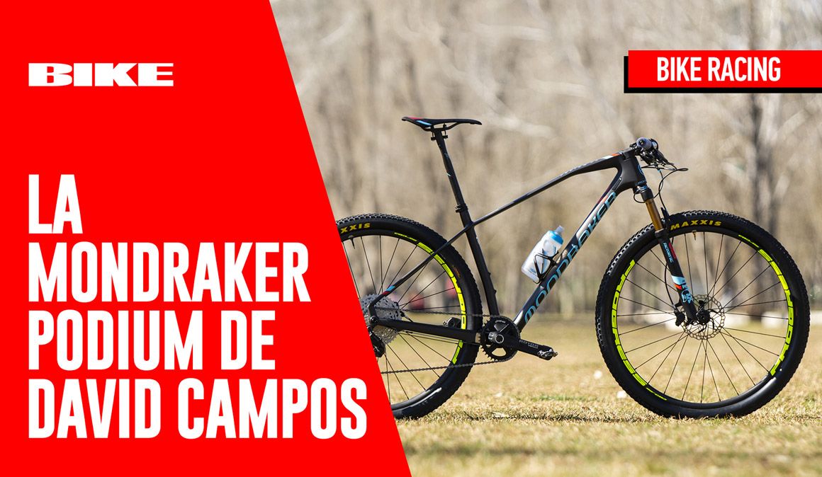 Vídeo: así es la Mondraker Podium RR de David Campos