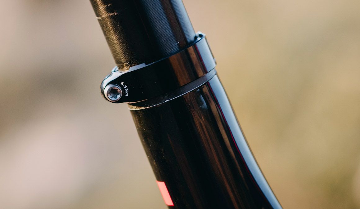 El cierre de sillín BikeYoke Squeezy que pesa sólo 7,9 g