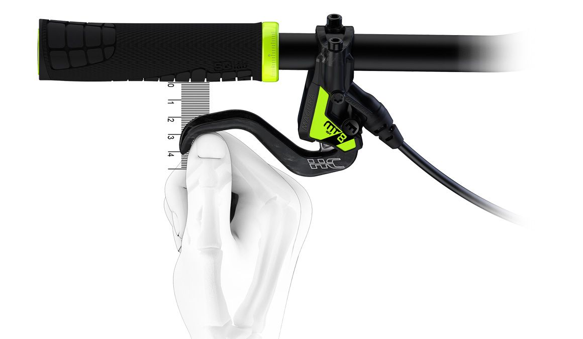 Magura HC Loïc Bruni y su guía ergonómica. Magura HC Loïc Bruni y su guía ergonómica.