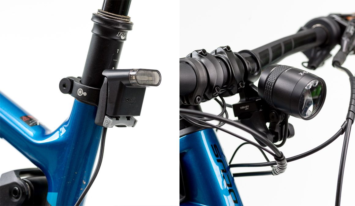 SKS dispone de este set de luces específicas para ebike