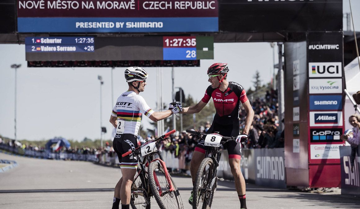 David Valero, segundo en Nove Mesto 2017 tras Nino Schurter