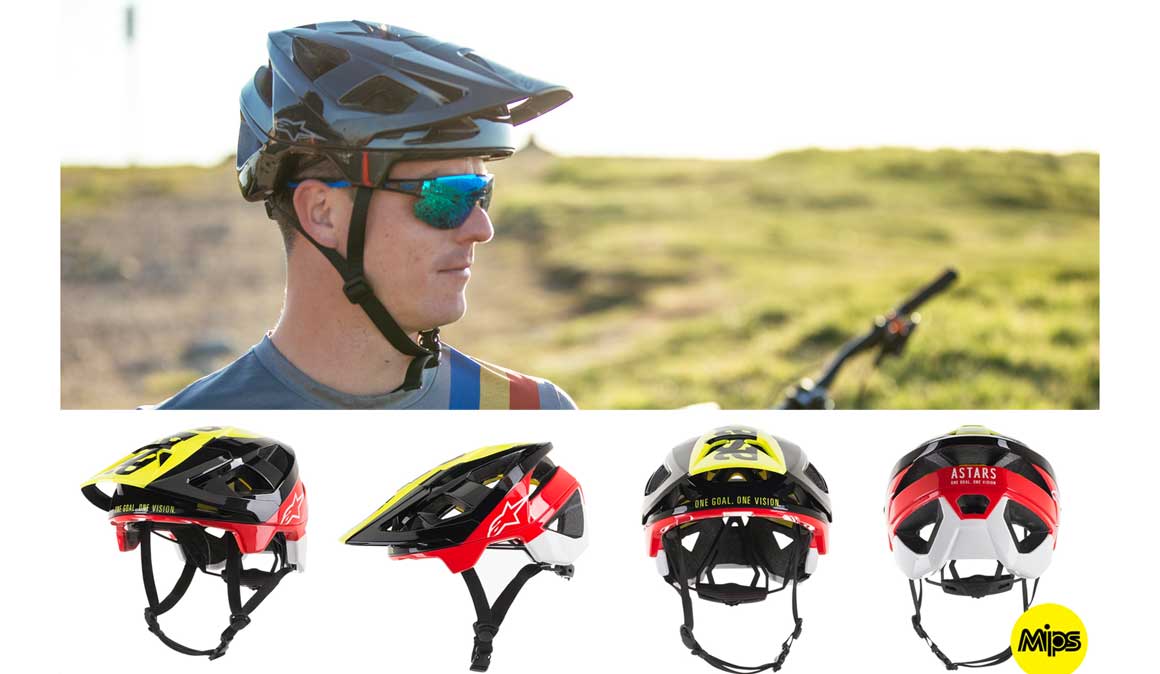 Así es el primer casco para bici de Alpinestars