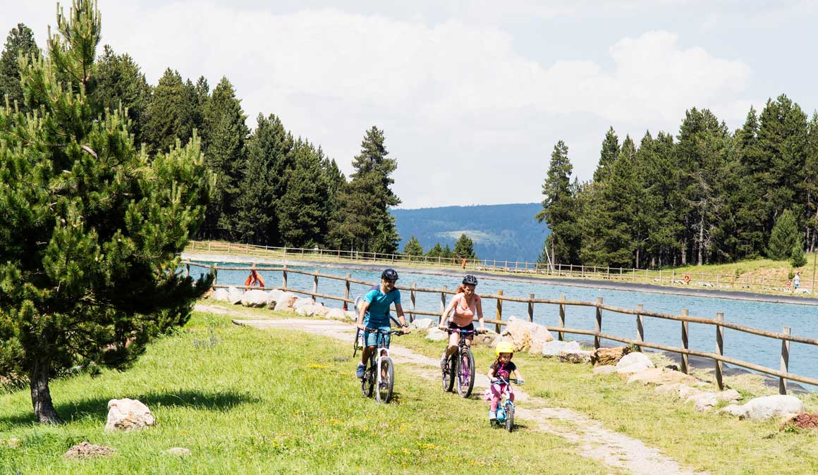 Mountain bike y naturaleza en La Molina