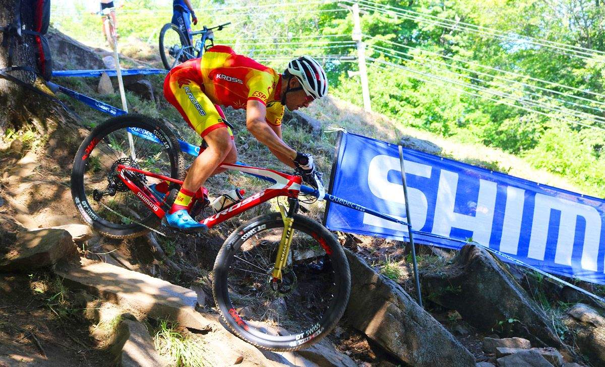 La Selección Española entrenando en Mont Sainte-Anne