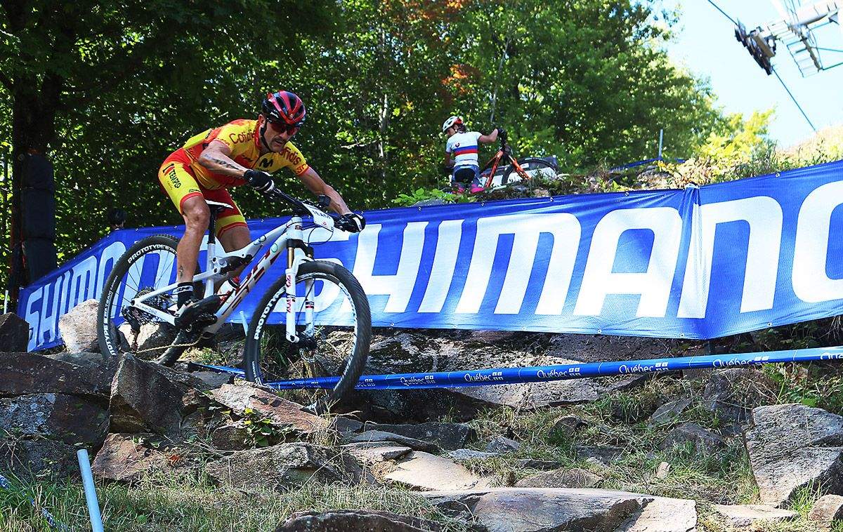 La Selección Española entrenando en Mont Sainte-Anne