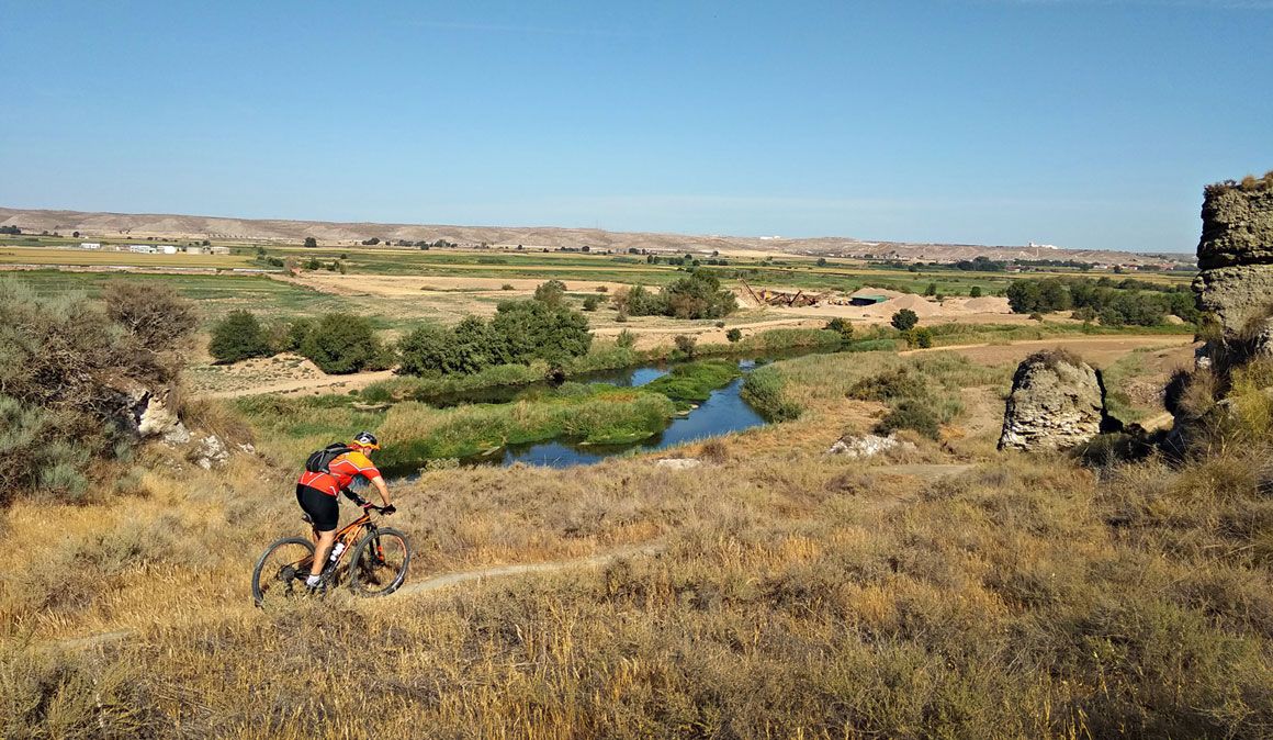 Los cañones de Titulcia. Morata de Tajuña (Madrid)