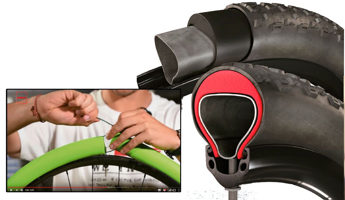 Mousse para las ruedas: aclarando conceptos