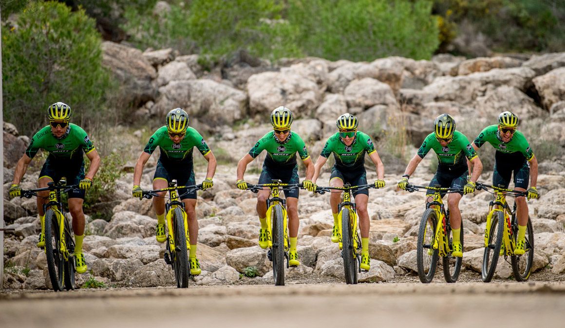 Buff Scott MTB Team: estrellas del maratón