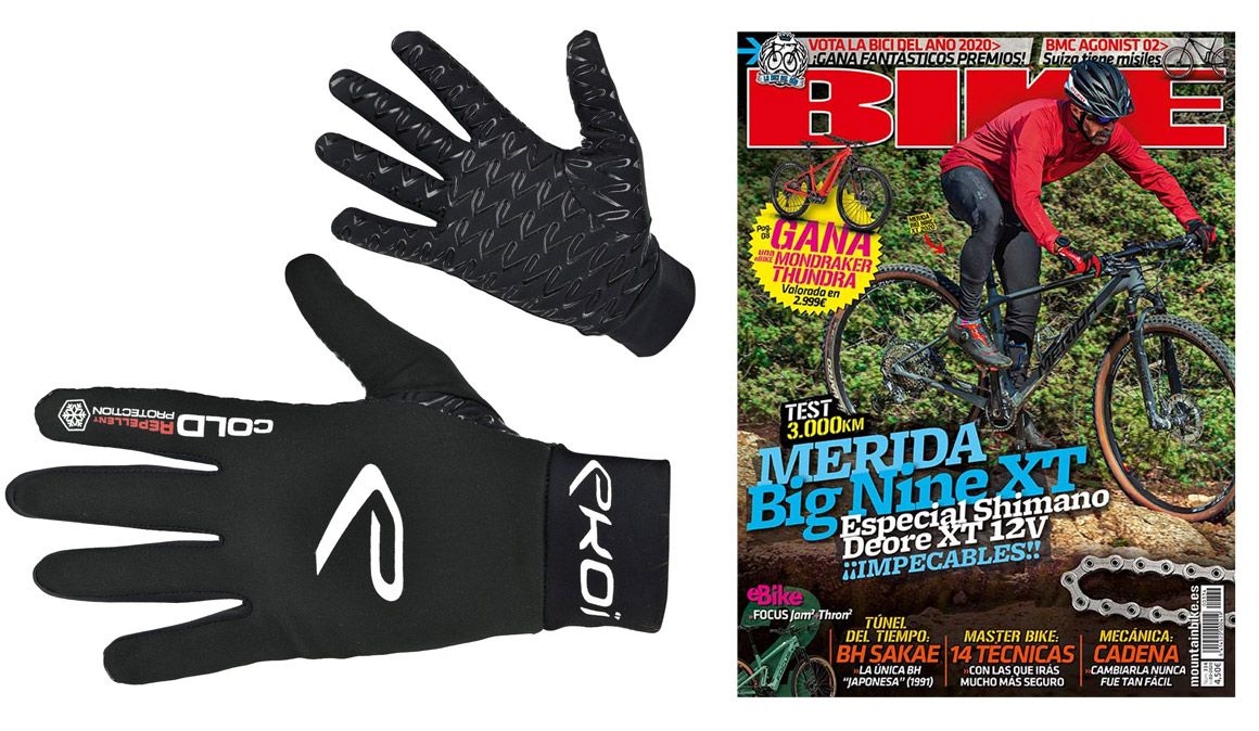 Guantes para el frío Ekoi   6 números de BIKE por sólo 27 €