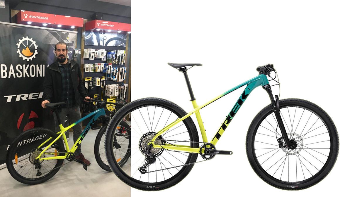 Pablo ya tiene su Trek X-Caliber 9