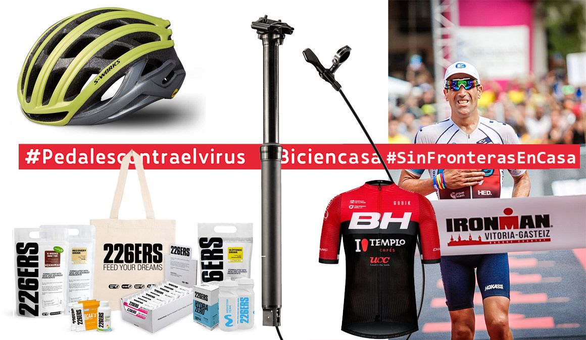 PEDALES CONTRA EL VIRUS: Estos son los regalos que te puedes llevar PEDALES CONTRA EL VIRUS: Estos son los regalos que te puedes llevar