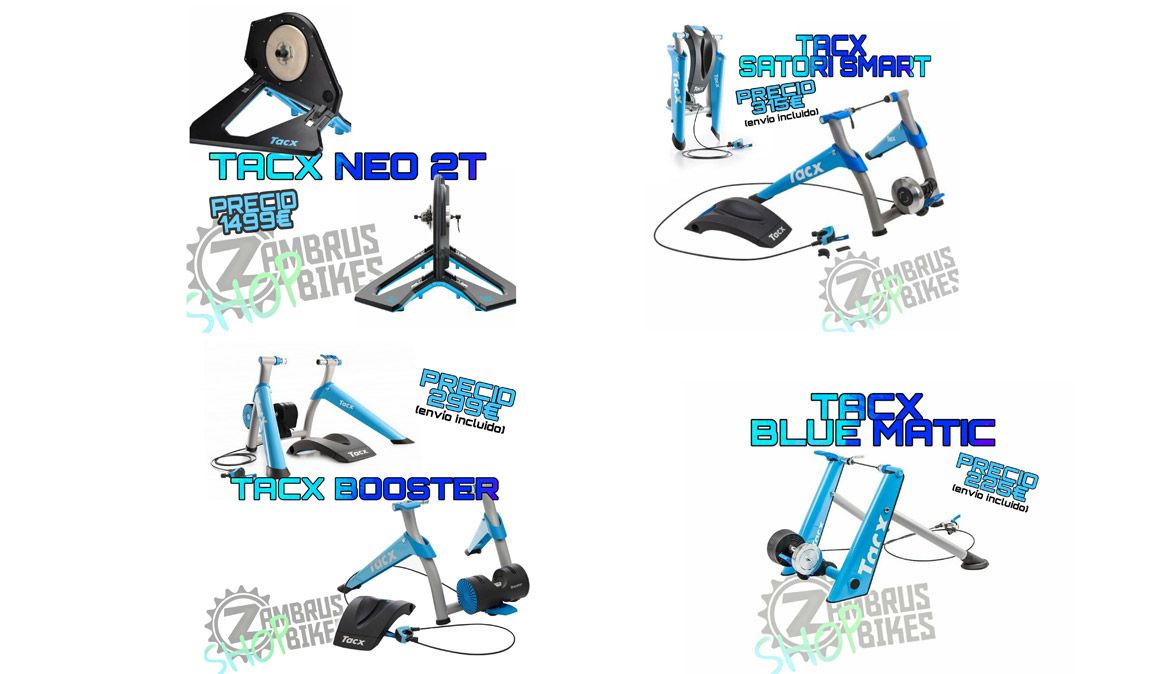 Nace Zambrusbikes.com con stock en rodillos