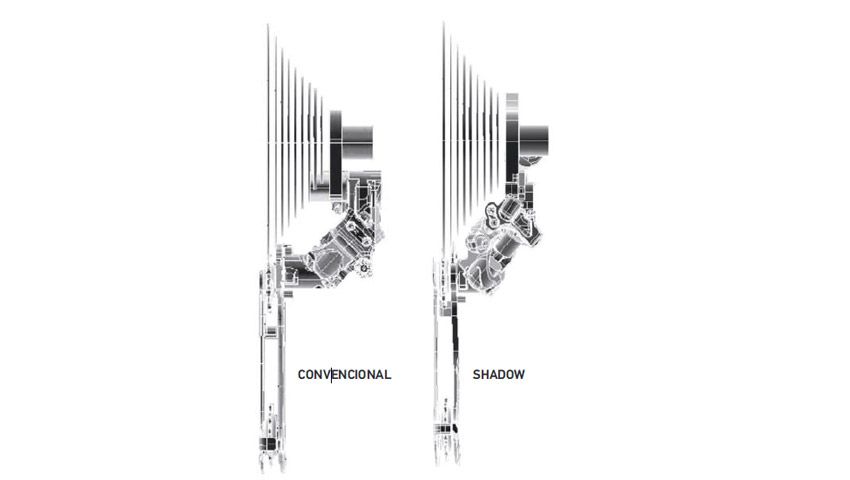 Este es el fundamento del Shimano Shadow Este es el fundamento del Shimano Shadow