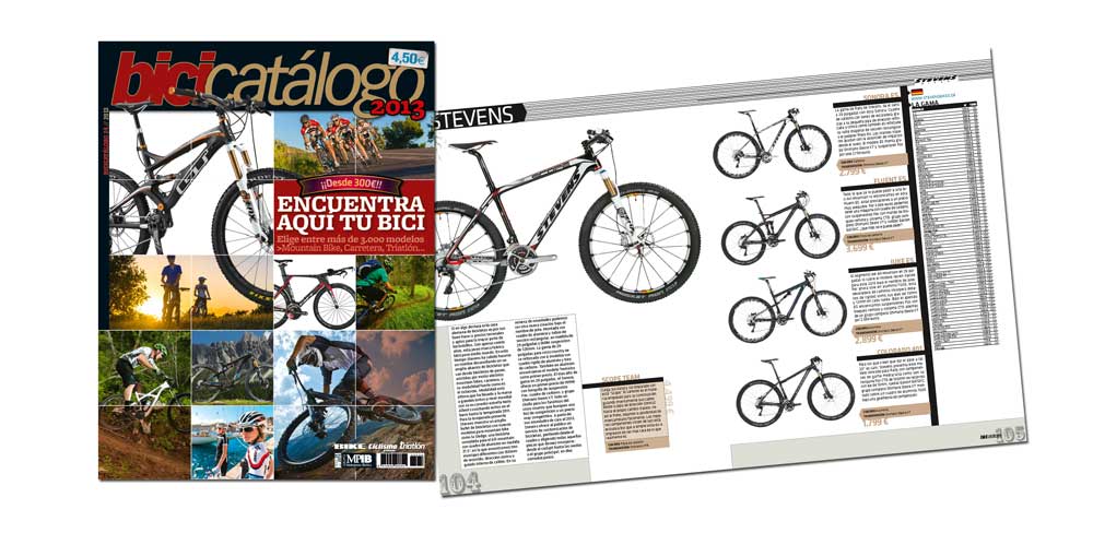 Bicicatálogo 2013 en kiosco