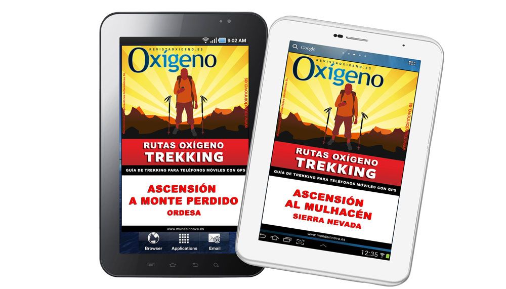 Nueva aplicación Rutas Oxígeno