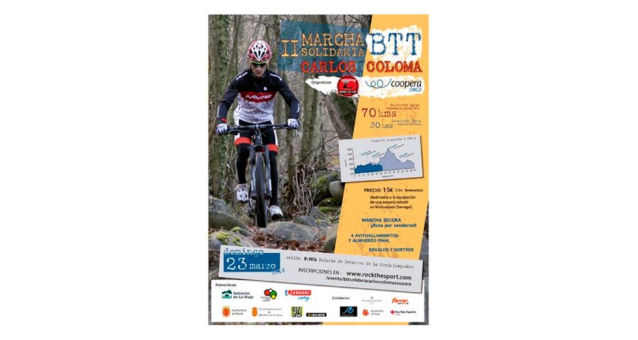 II Edición de La Marcha BTT Carlos Coloma con Coopera