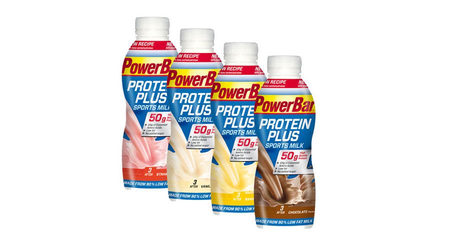 Nuevos batidos PowerBar ProteinPlus SPORTS MILK.