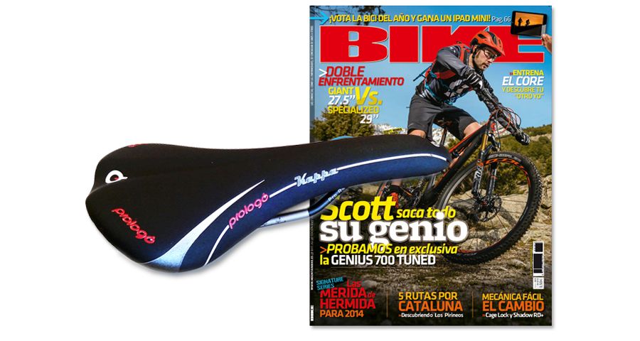 Un sillín Prologo y seis números de BIKE por 19 €