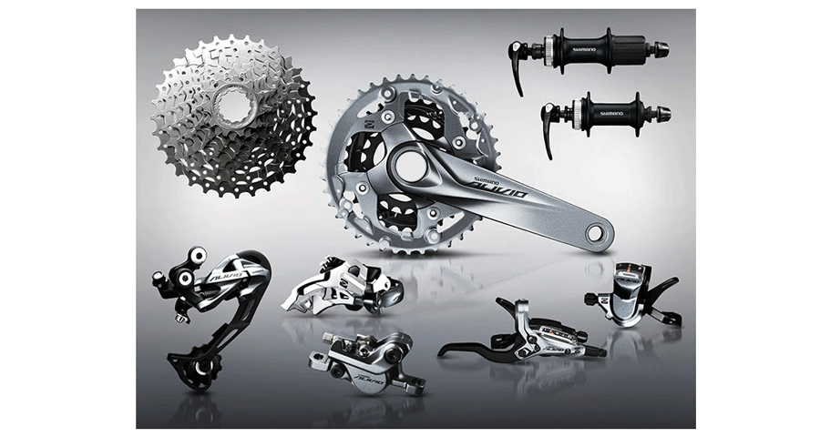 Shimano desarrolla un nuevo grupo Alivio mucho más competitivo.