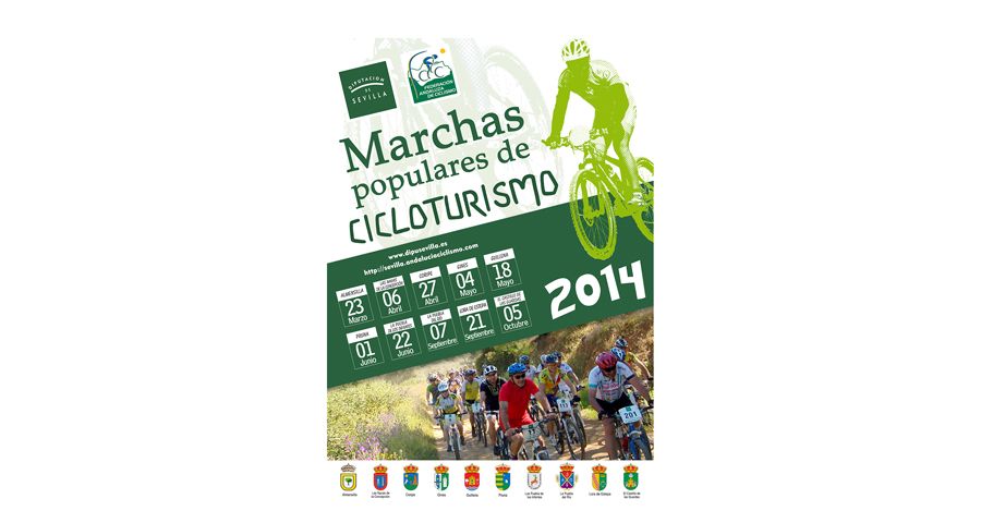 Marchas cicloturistas de mtb en Sevilla