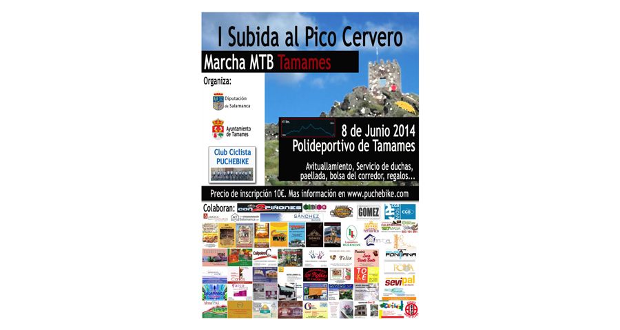 El Club Ciclista Puchebike presenta la Marcha MTB “I subida al Pico Cervero”