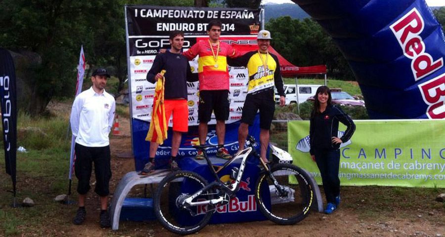 Toni Pérez, primer campeón de España de Enduro