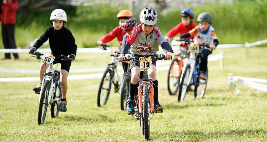 Carrera infantil en Cercedilla