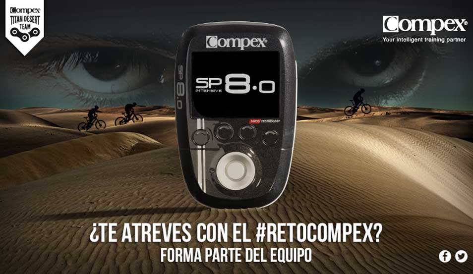 Compex te lleva a la Titan Desert
