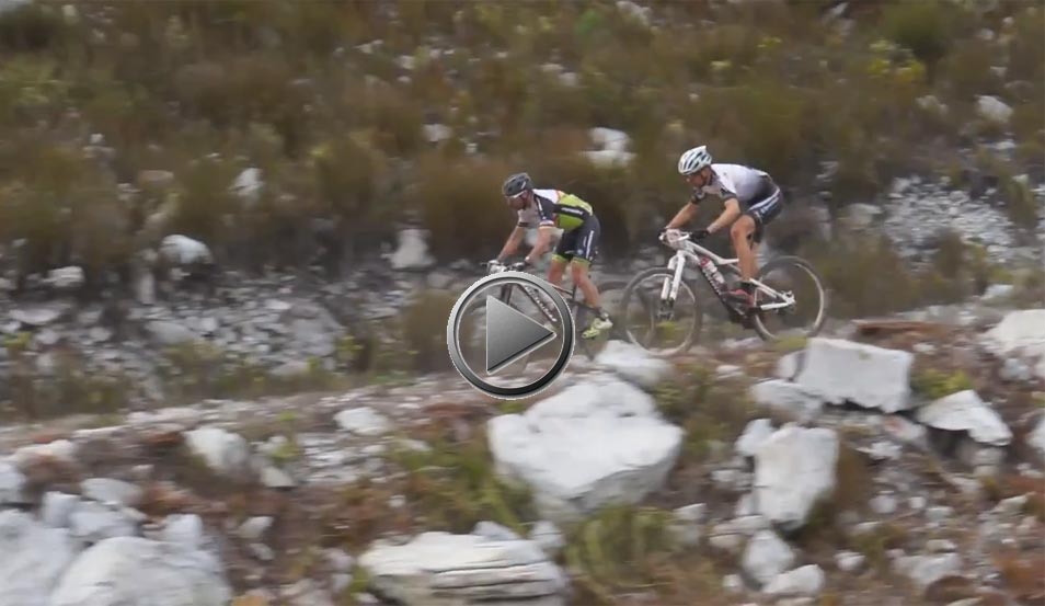 Vídeo: Hermida baja como un rayo en Cape Epic