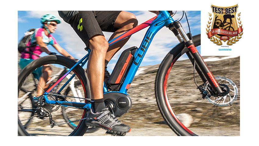 Prueba una mountain bike eléctrica en Test The Best.