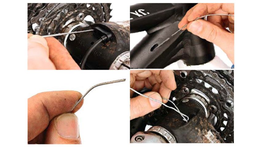 ¿Cómo cambiar unos cables de guiado interno?