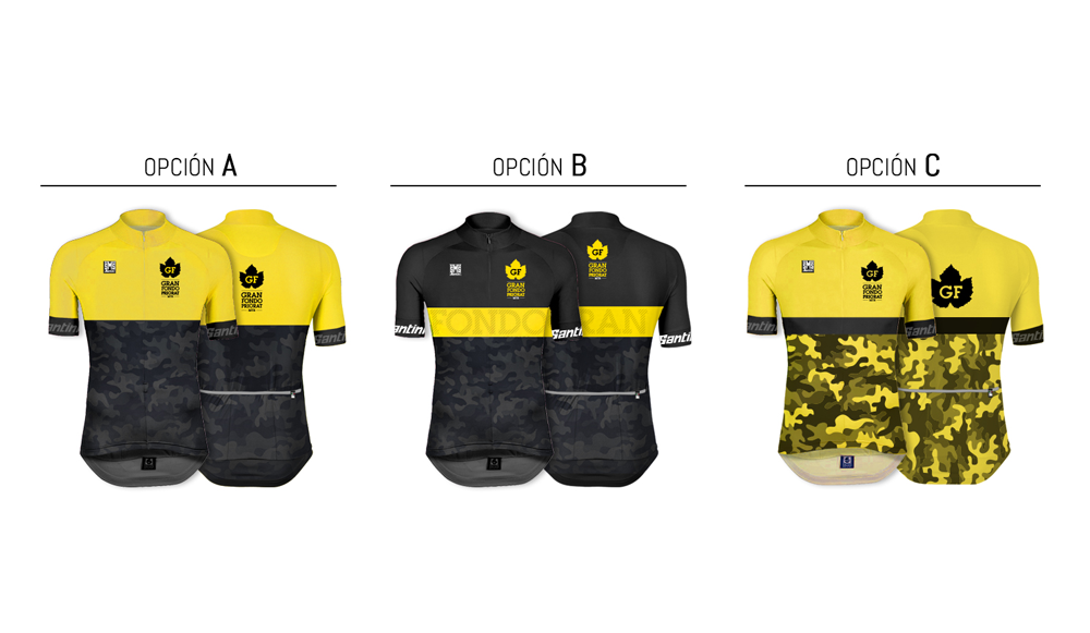 Elige maillot para Gran Fondo Priorat 2016