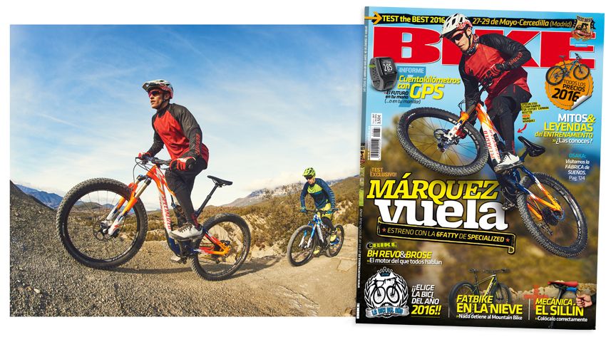 Marc Márquez, de estreno con BIKE