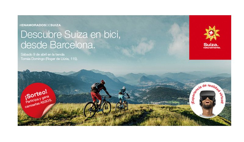 Descubre Suiza en bici desde Barcelona