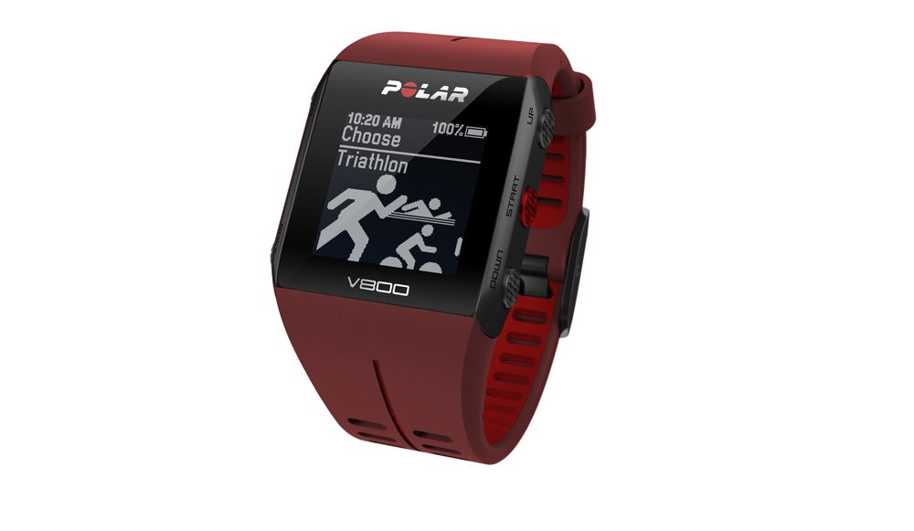 Polar V800 ahora en rojo