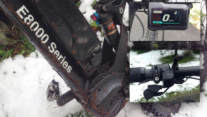 Así es el primer motor de Shimano para e-mtb.