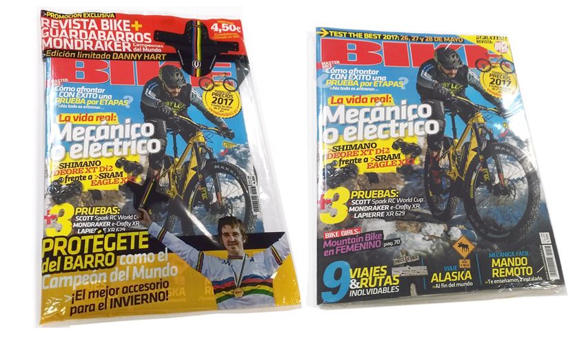 ¿Aún no tienes tu guardabarros BIKE-Mondraker Danny Hart?