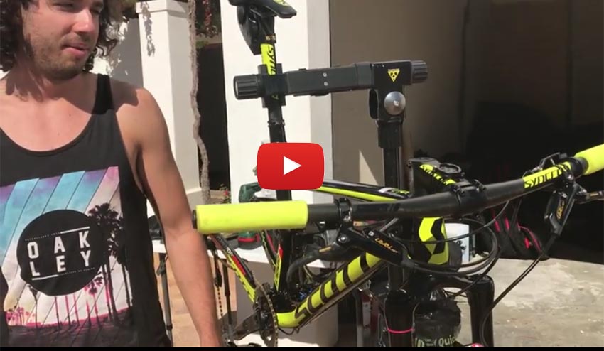 Así se prepara una bici para disputar la vuelta por etapas más exigente del mundo