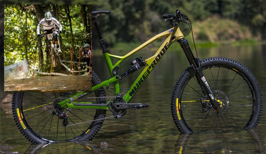 Así es la bici enduro con la que Sam Hill fue sexto en el mundial DH
