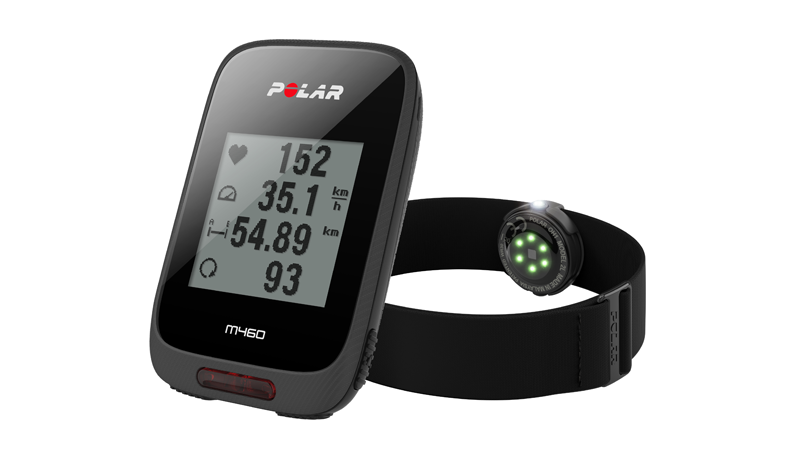 Polar M460 OH1, el nuevo ciclocomputador con pulsómetro óptico.
