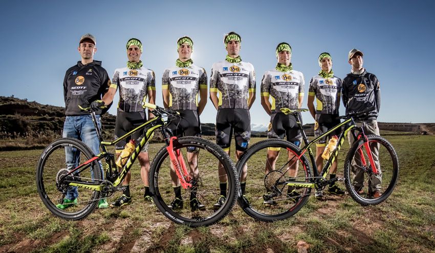 Equipo Buff Scott MTB 2018