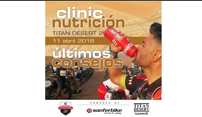 Clinic de nutrición gratuito en Sanferbike.