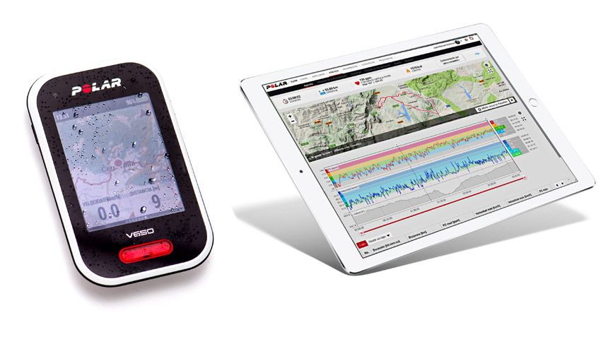 Polar V650: Entrenar y navegar con todo detalle