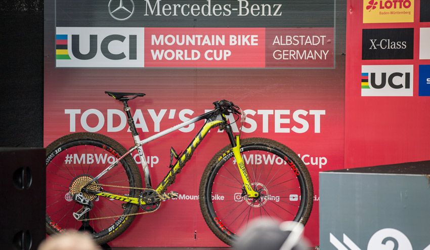 Así es la bici que Nino Schurter llevó en Albstadt