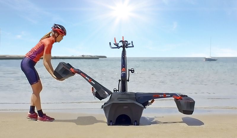 La bici acuática, un invento “made in Spain”