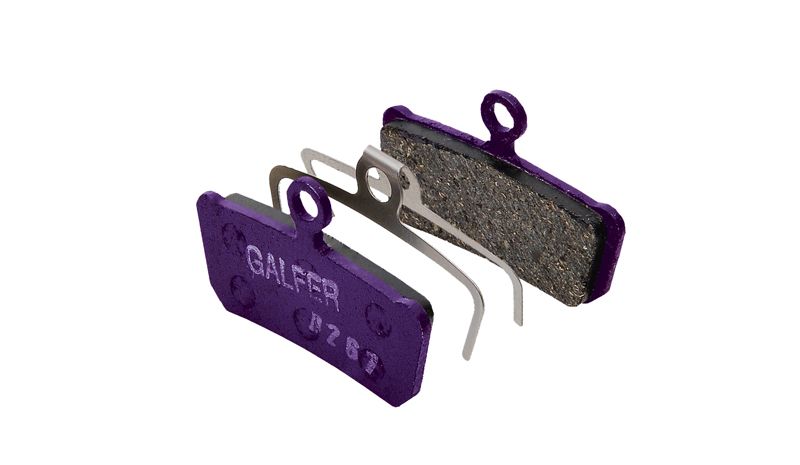 Pastillas de freno Galfer exclusivas para eBikes.